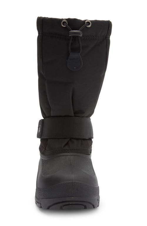 Kamik Rocket Waterproof Snow Boot In Black