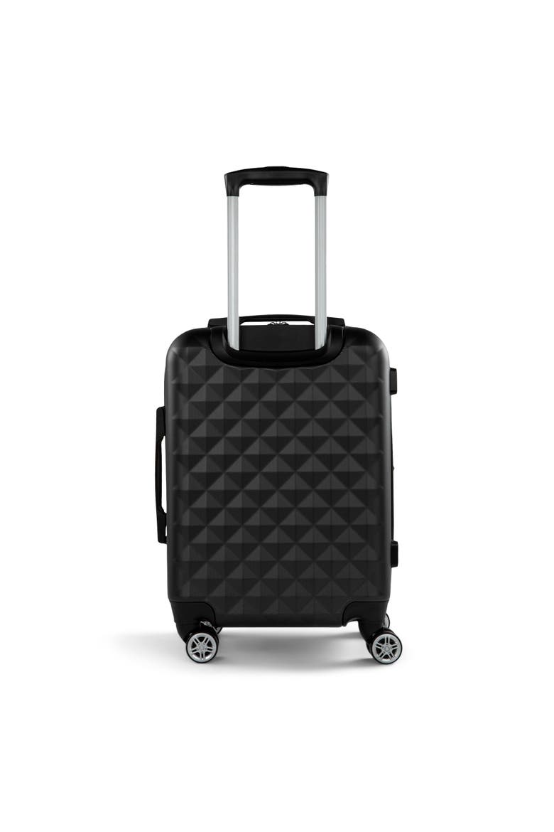 Manhattan 3 Piece Hardside Luggage Set, Alternate, color, Black