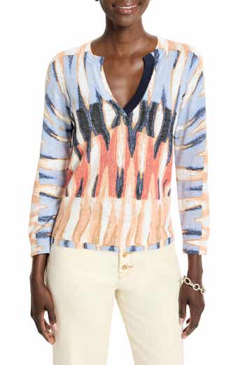 NIC+ZOE Cotton Blend Slub Sweater