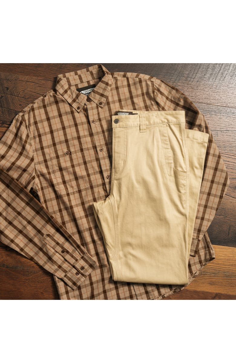Mountain Khakis Midtown Long Sleeve Woven Shirt, Alternate, color, Jackson Grey