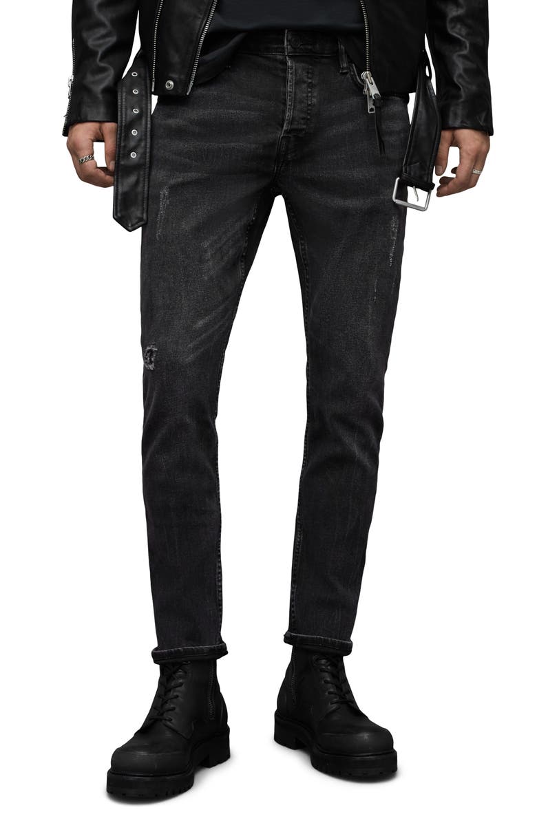 AllSaints Rex Slim Fit Jeans, Main, color, 