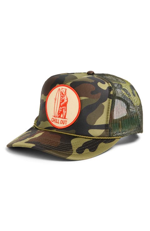 Chill Out Patch Trucker Hat