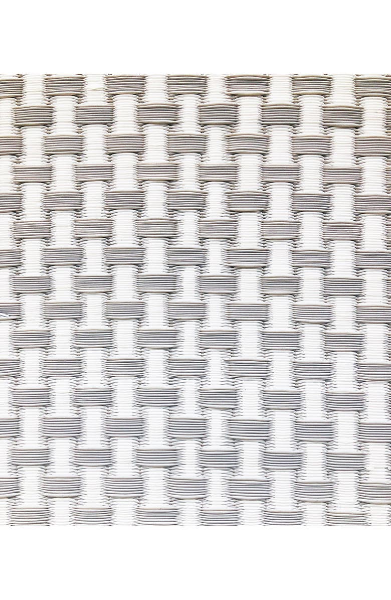 Mad Mats Basket Weave Rug, Alternate, color, White Stone - 6'X9'