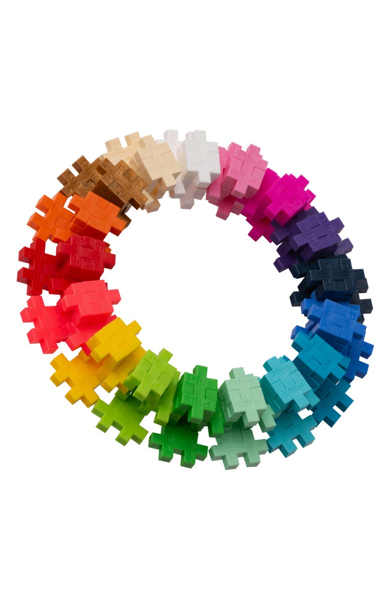 Plus-Plus USA Learn to Build Colorverse, Alternate, color, Rainbow Multi