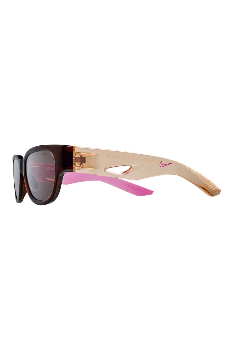 Variant II 54mm Oval Sunglasses, Alternate, color, EARTH / MAUVE