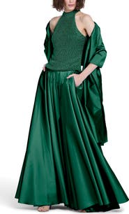 EMILY SHALANT Taffeta Wrap