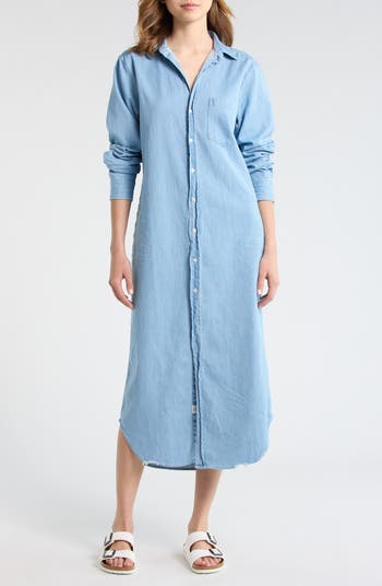 Frank & Eileen RORY Classic Blue Wash, Famous Denim Indigo L Frank & Eileen RORY Classic Blue Wash, Famous Denim Indigo L