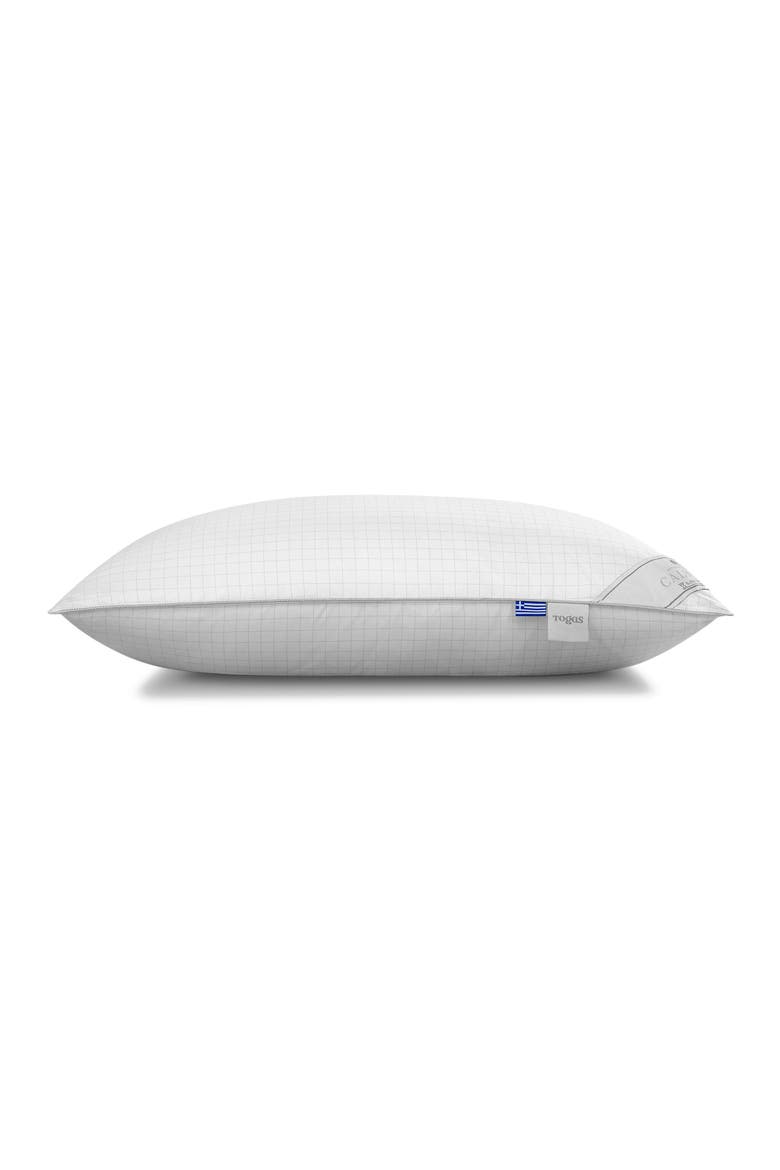 Calypso goose down pillow, Alternate, color, White