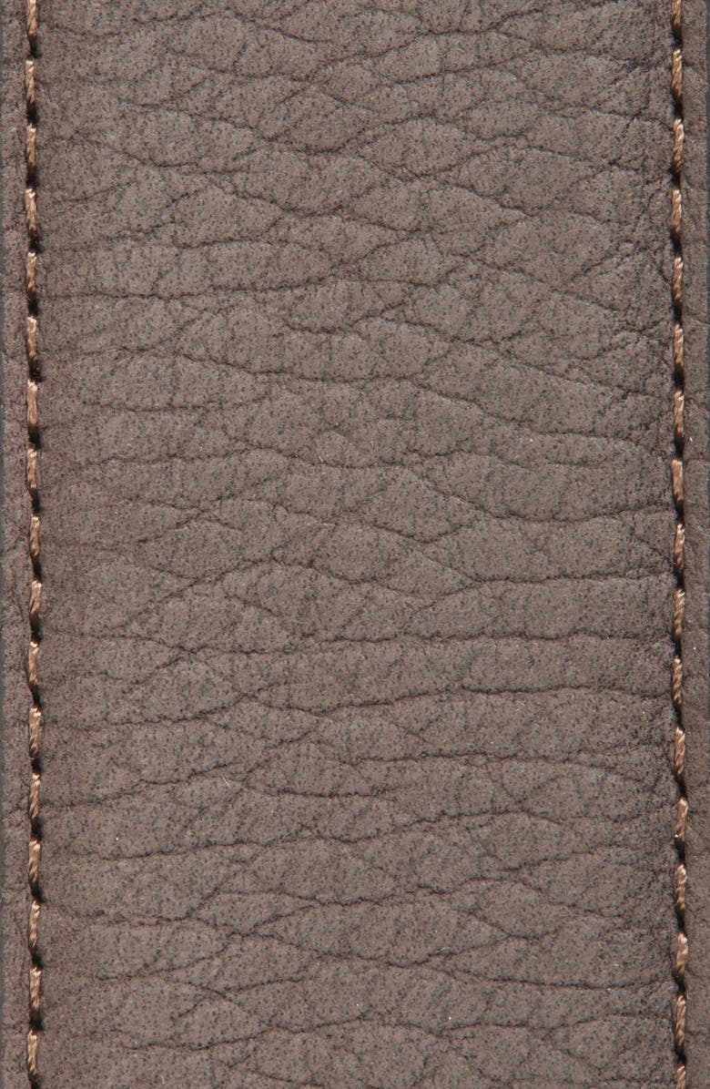 BOSS Madison Leather Belt, Alternate, color, Dark Brown