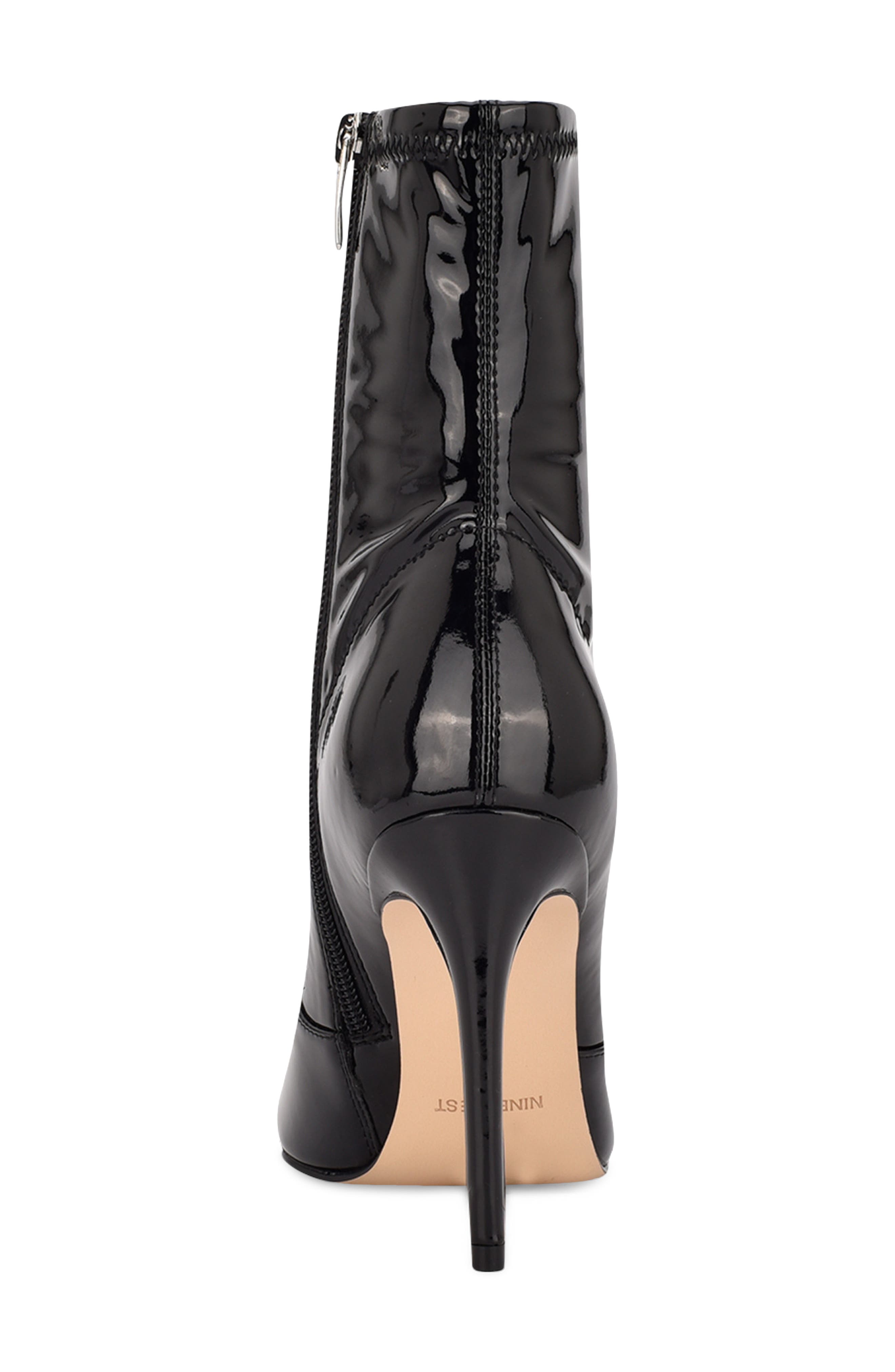 Nine West Jody Pointed Toe Bootie, Alternate, color, 