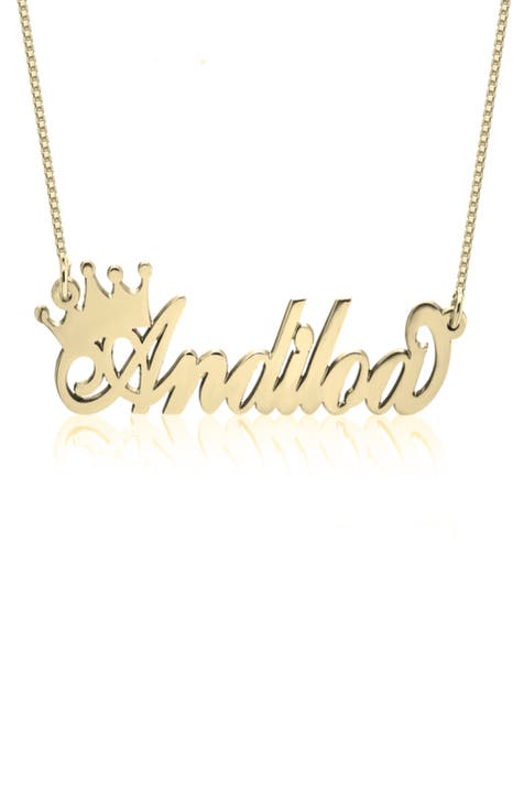 Gold Plated Gold Plated Pendant Necklaces Nordstrom
