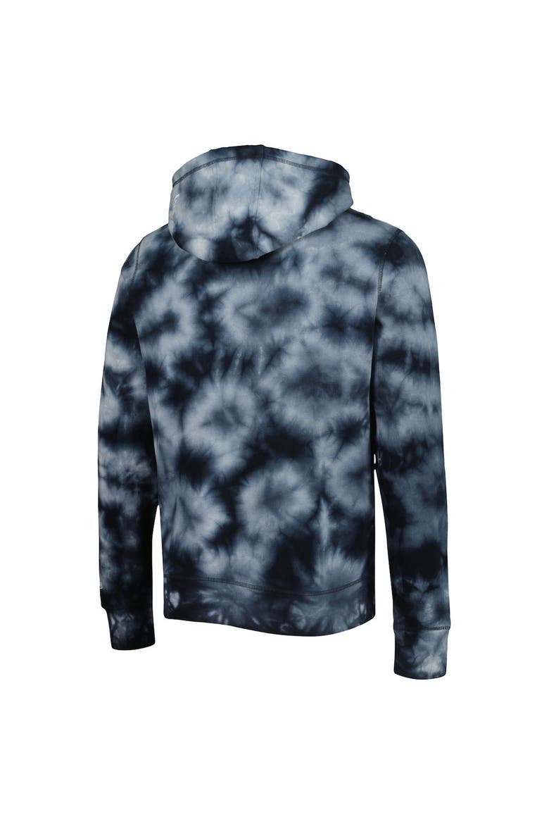 Men's New Era Black Pittsburgh Steelers Team Tie-Dye Pullover Hoodie, Alternate, color, Black
