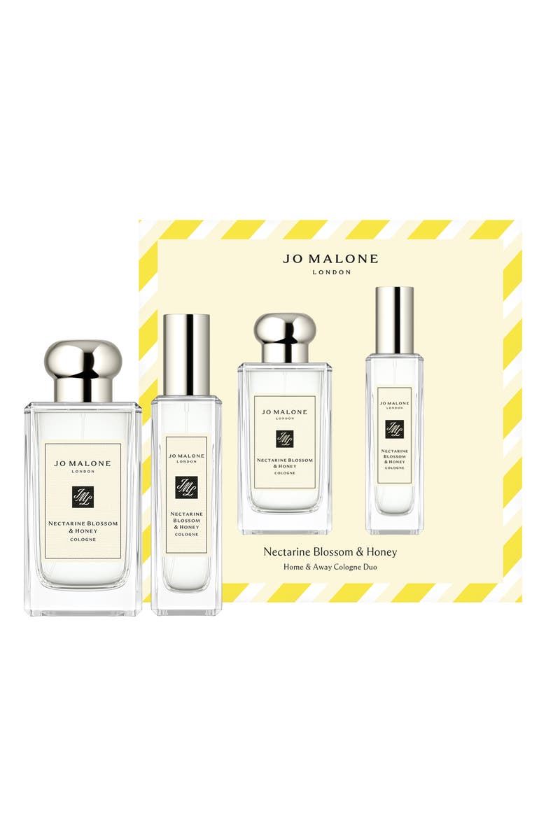 Jo Malone London<sup>™</sup> Nectarine Blossom & Honey Cologne Home & Away Set $256 Value, Main, color, 