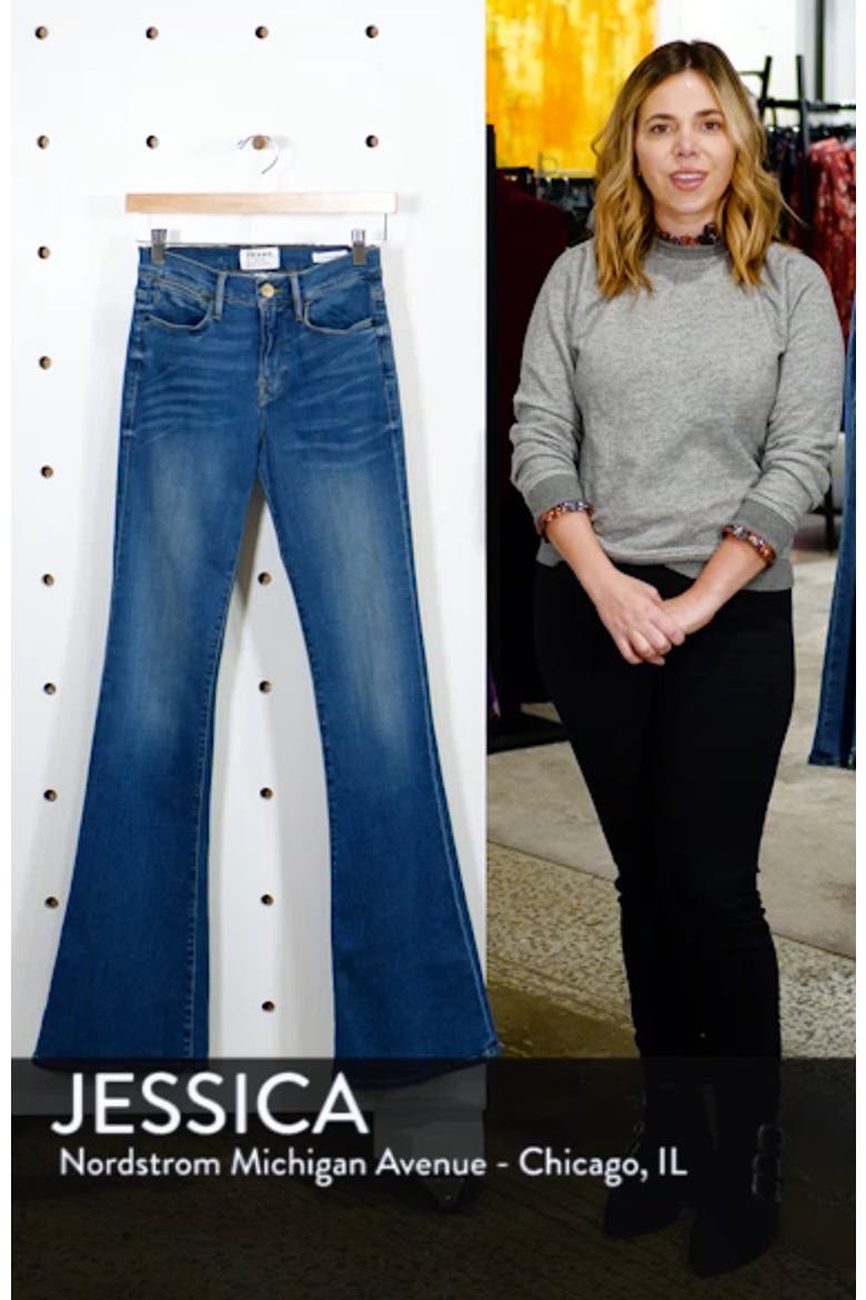 Le High Flare Jeans video