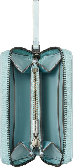 ★Tory Burch★Kira Pave Logo Diamond Zip Around Wallet Tory Burch Kira Metallic Diamond Quilt Zip Card Case