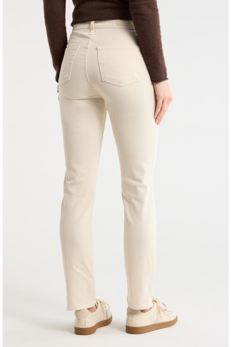 Mari Ankle Slim Straight Jeans, Alternate, color, IVORY CLAY