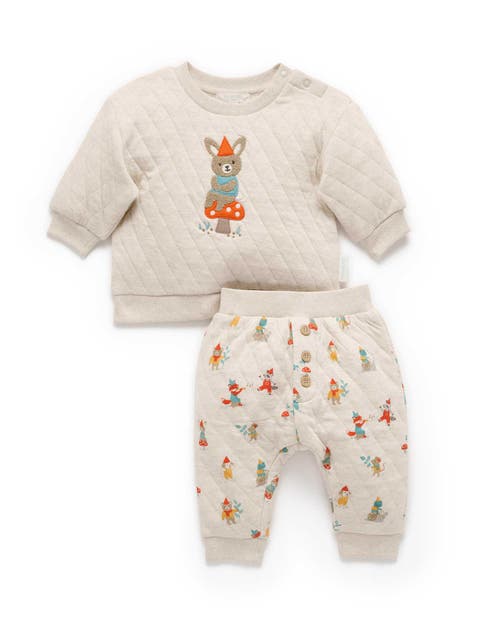 Gender Inclusive Chenille Applique Quilted Track Set