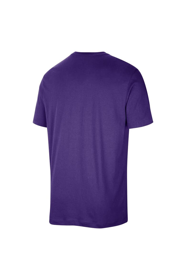 Men's Nike  Purple Los Angeles Lakers Authentic Practice T-Shirt, Alternate, color, Purple