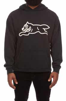Run Logo Cotton French Terry Hoodie