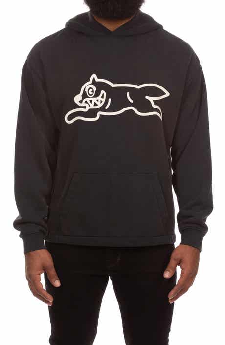 Run Logo Cotton French Terry Hoodie