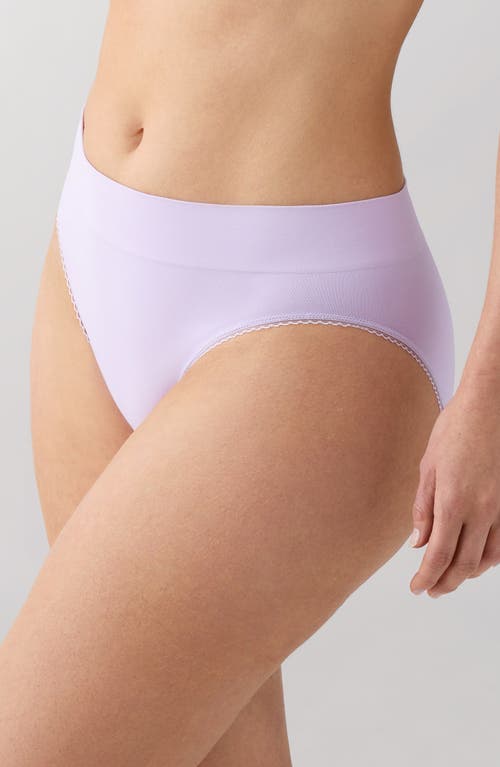Wacoal Feeling Flexible High Cut Briefs In Purple