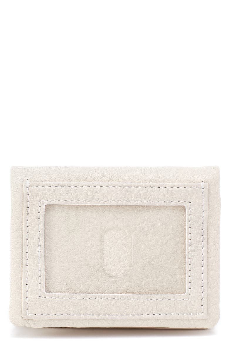 Mini Lumen Leather Bifold Wallet, Main, color, COASTAL CLOUD