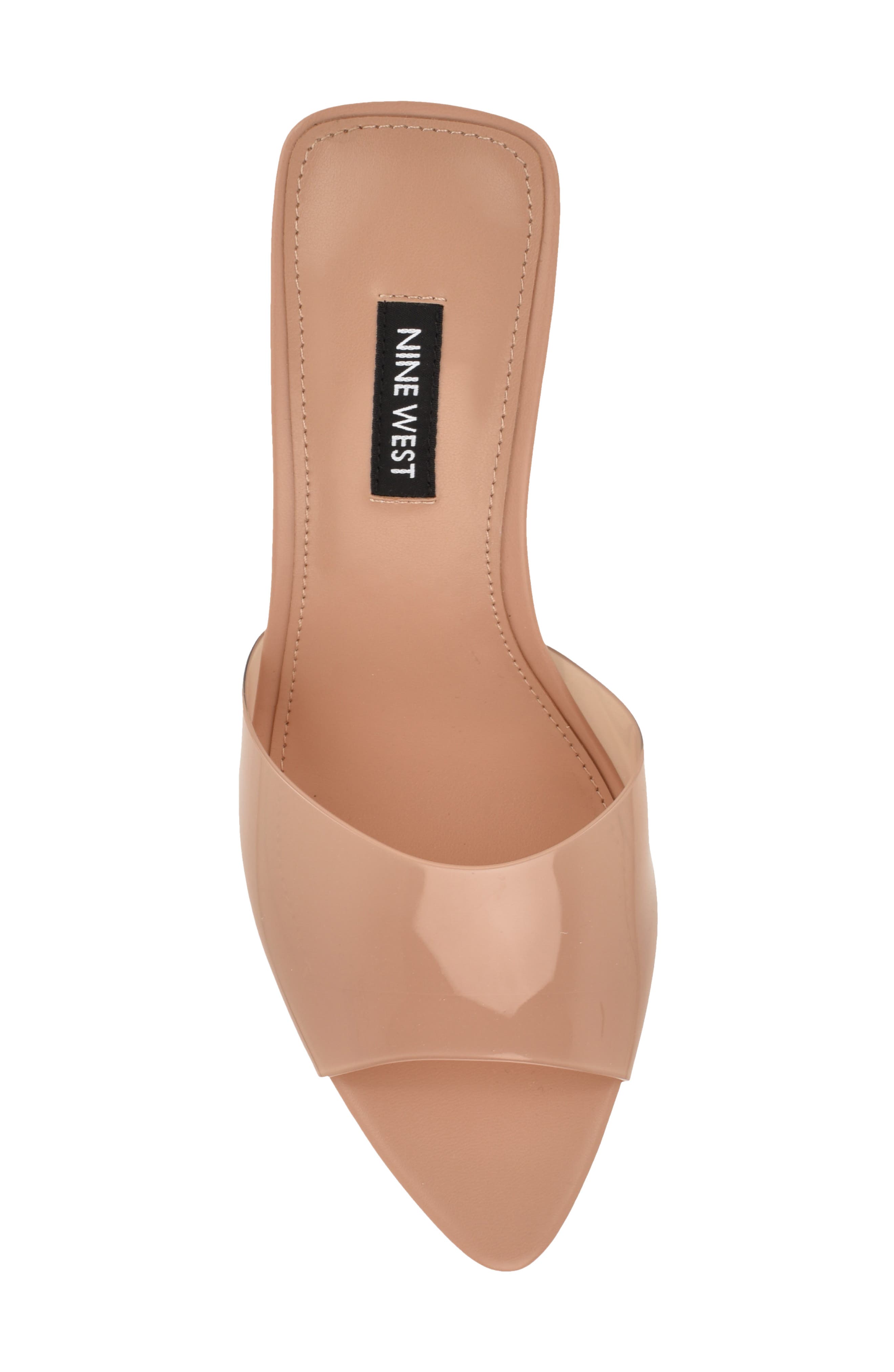 Nine West Hather Stiletto Sandal, Alternate, color, Light Natural