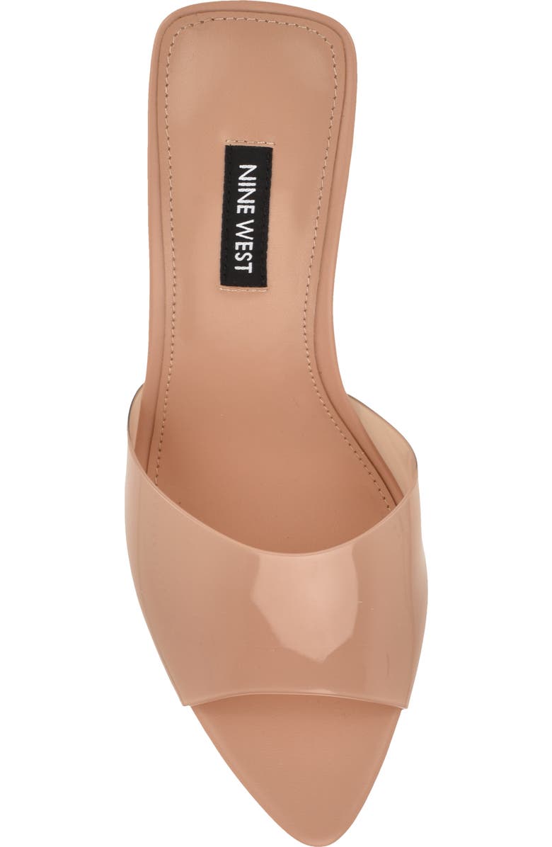 Nine West Hather Stiletto Sandal, Alternate, color, Light Natural