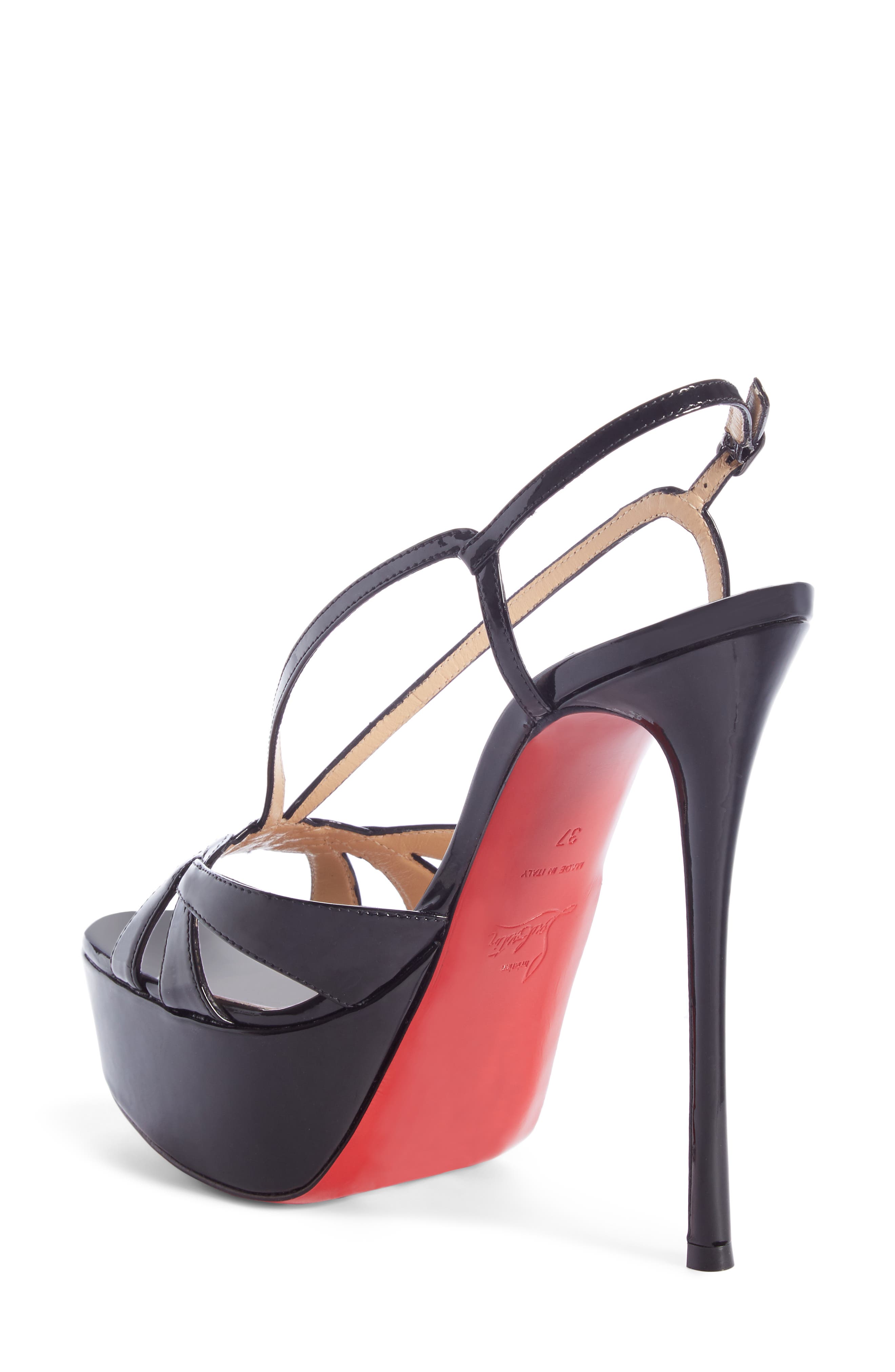 Christian Louboutin Veracite Platform Sandal, Alternate, color, 