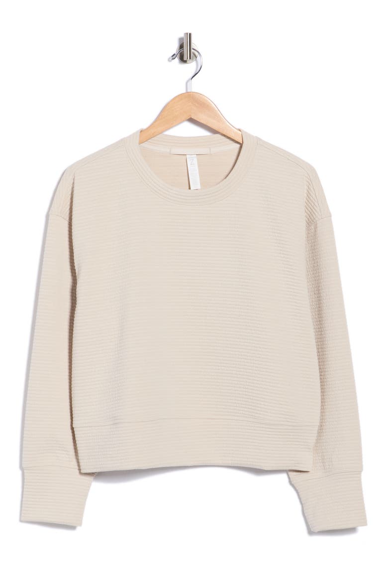 Ridge Relaxed Fit Ottoman Sweater, Alternate, color, GREY MOONBEAM