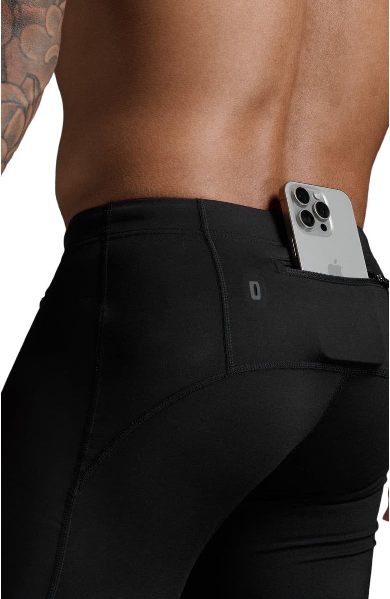 2XU Men's Ignition Shield Compression Tights, Alternate, color, Black/Black Reflective