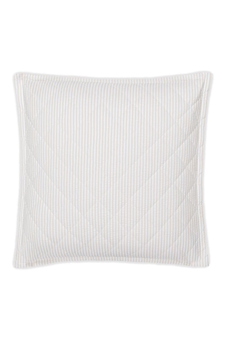 Matteo Quilted Euro Sham, Main, color, NATURAL