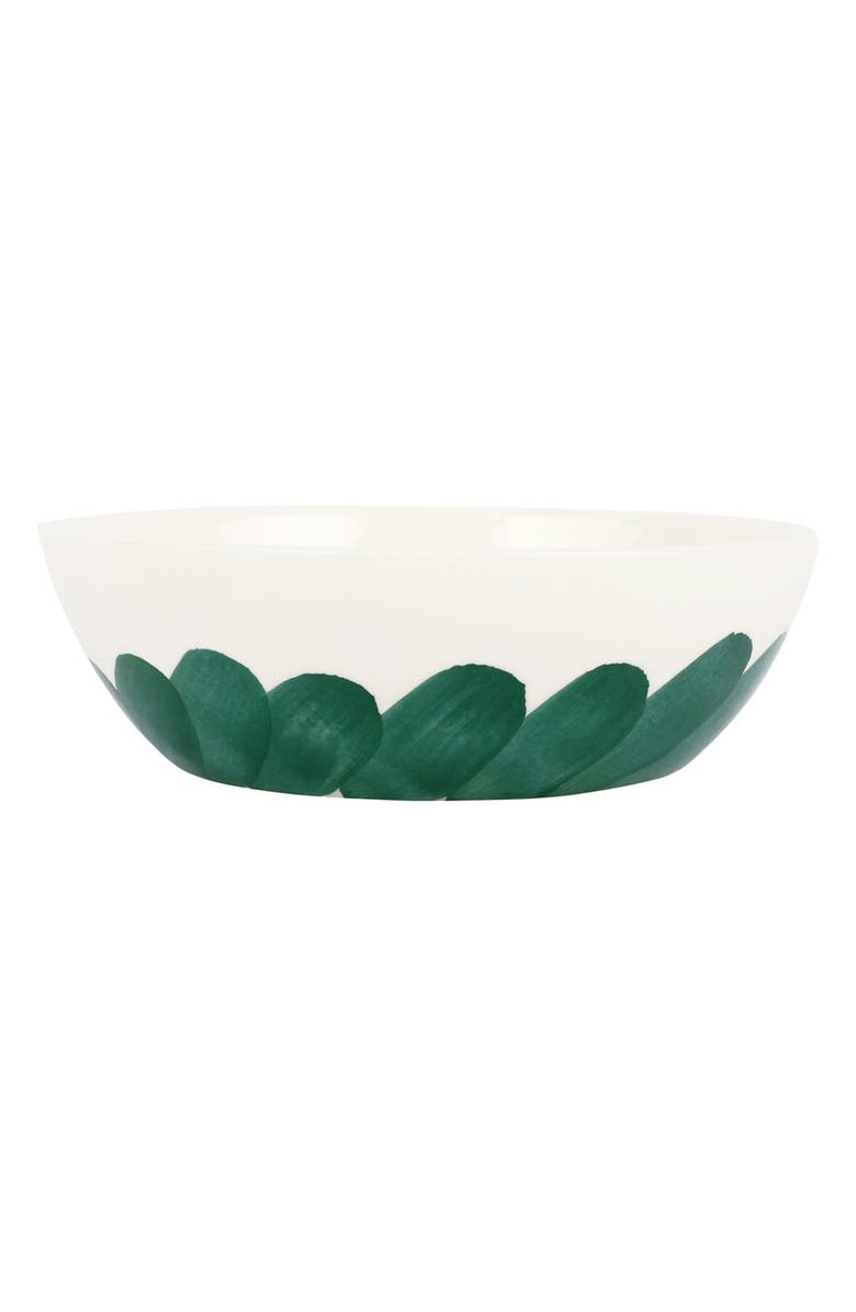 VIETRI Lisbon Brushstroke Cereal Bowl, Main, color, Green