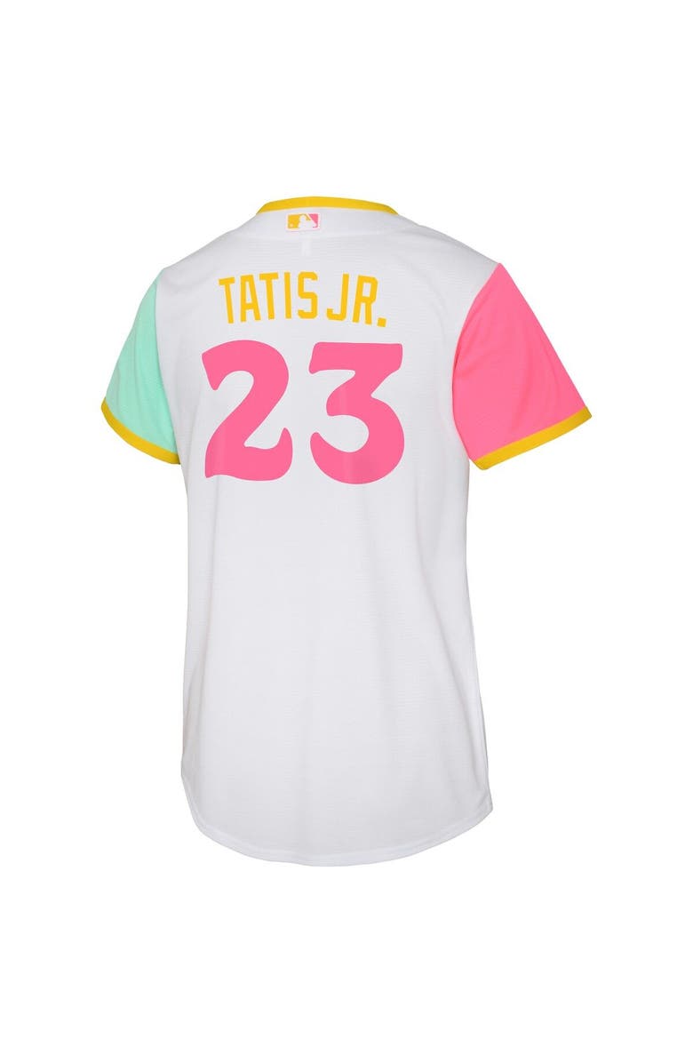 Nike Toddler Nike Fernando Tatis Jr. White San Diego Padres City Connect Replica Player Jersey, Alternate, color, White