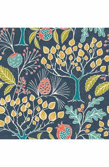 Wallpops Groovy Garden Navy Peel & Stick Wallpaper