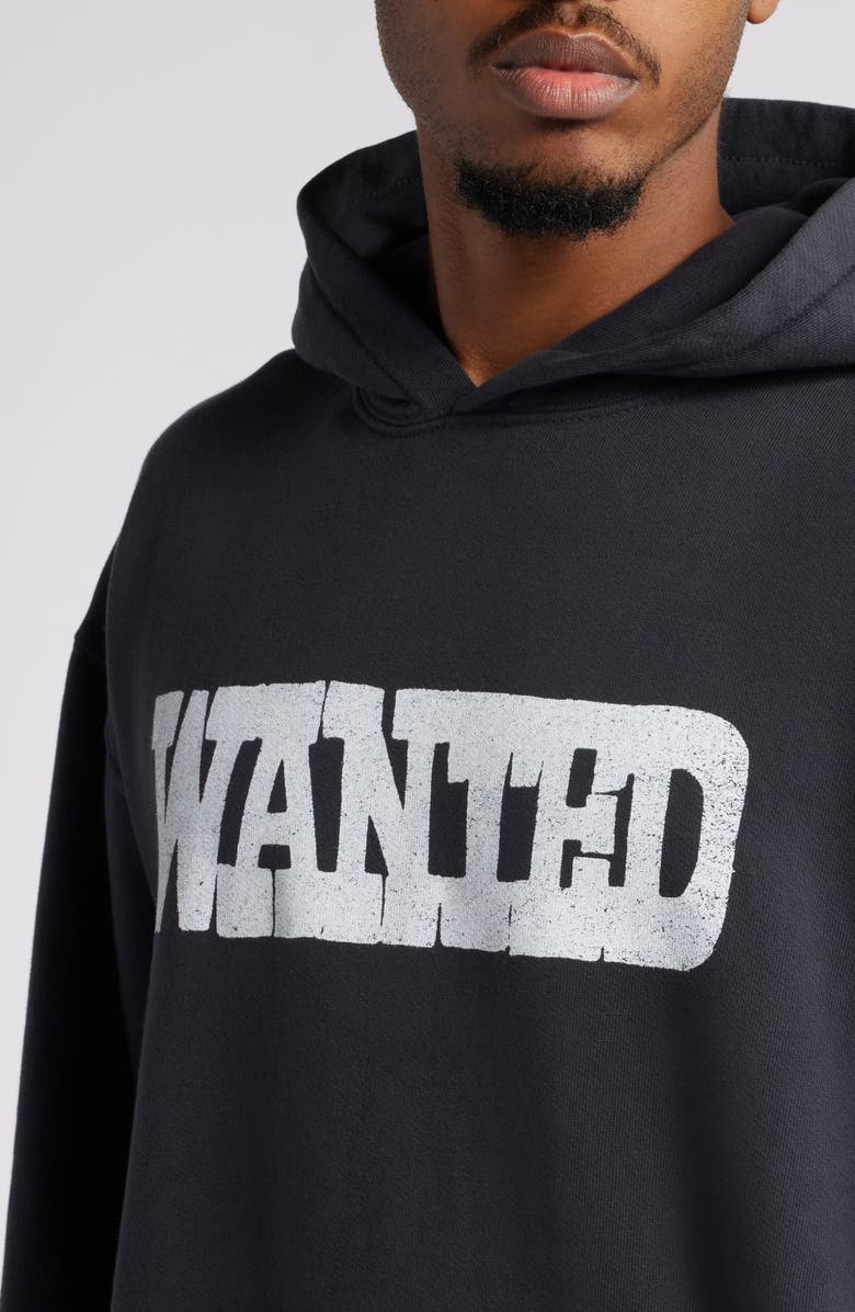 ONE OF THESE DAYS Wanted Graphic Hoodie, Alternate, color, 