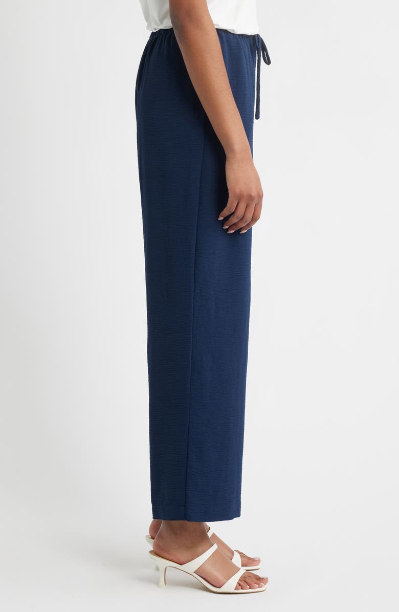 Bobeau Relaxed Drawstring Waist Pants, Alternate, color, Navy