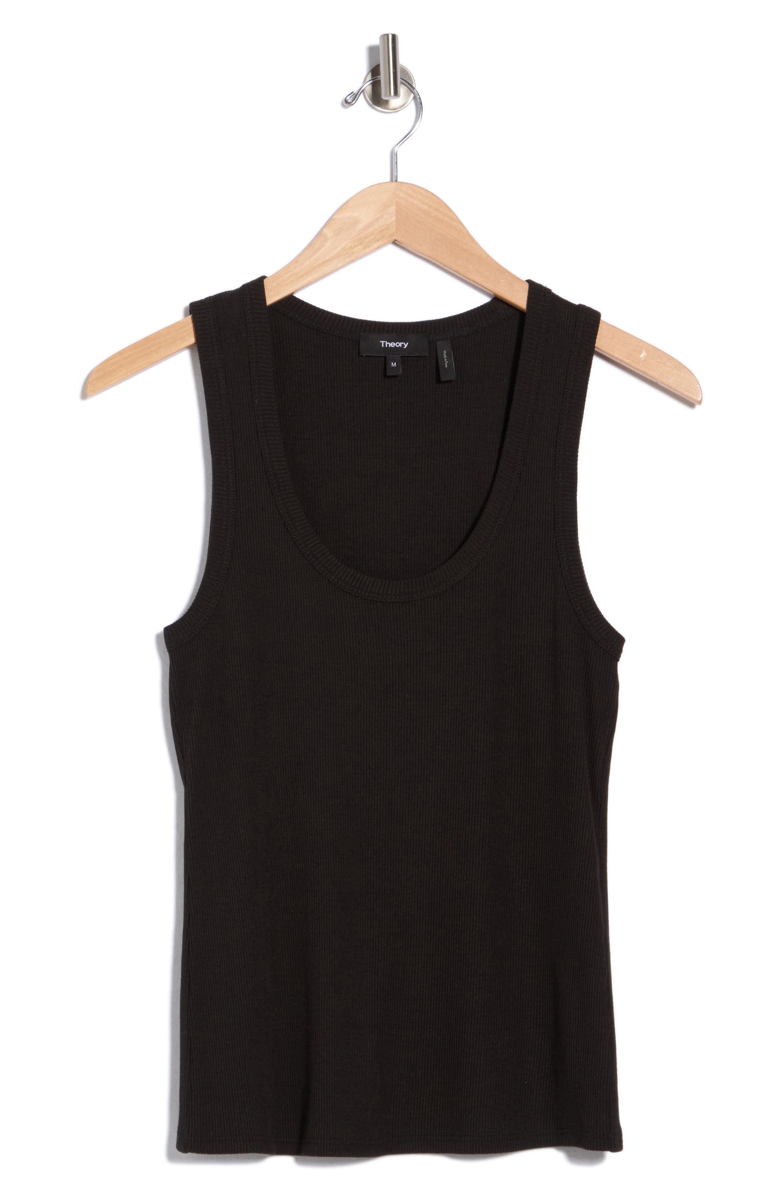 Scoop Neck Ribbed Tank