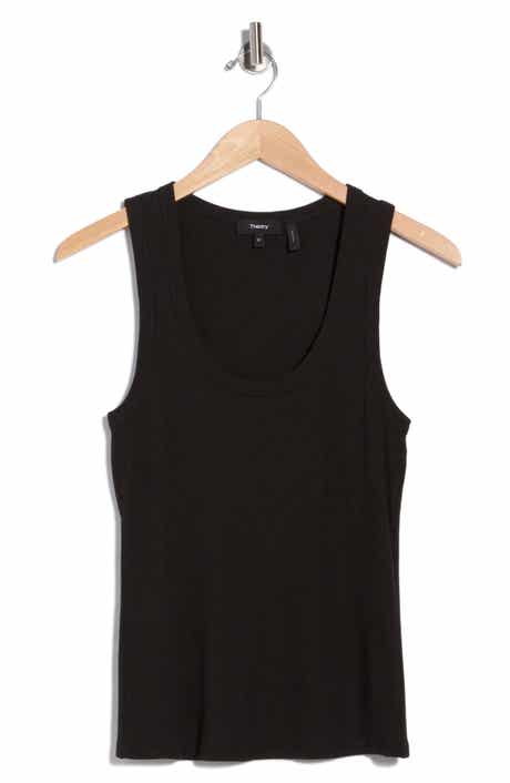 Scoop Neck Ribbed Tank