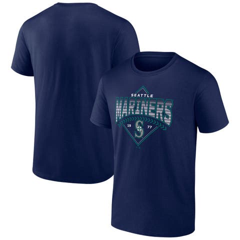 Men's Fanatics Navy Seattle Mariners Ahead in the Count T-Shirt