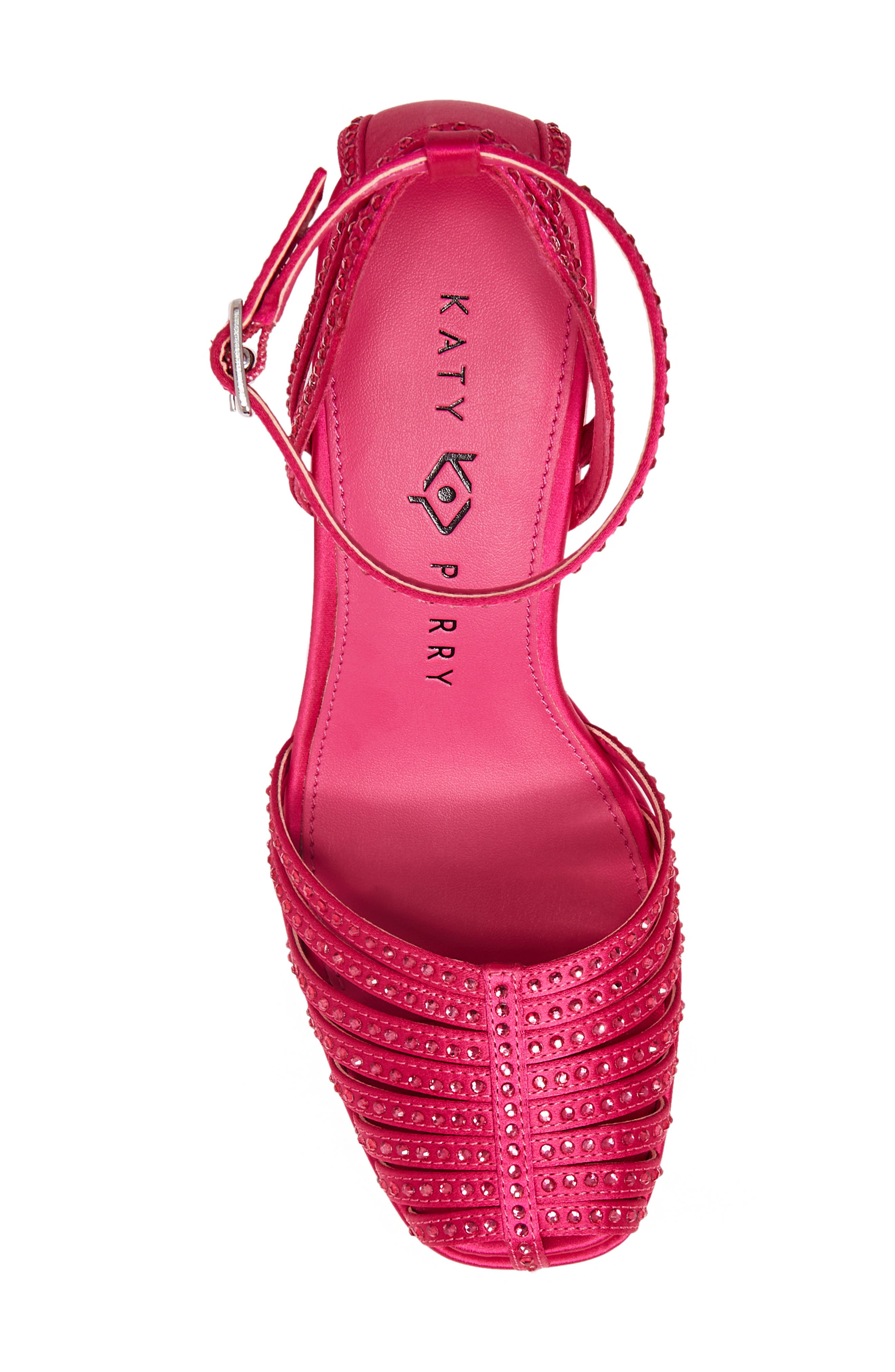 Katy Perry The Uplift Platform Sandal, Alternate, color, Luminous Pink