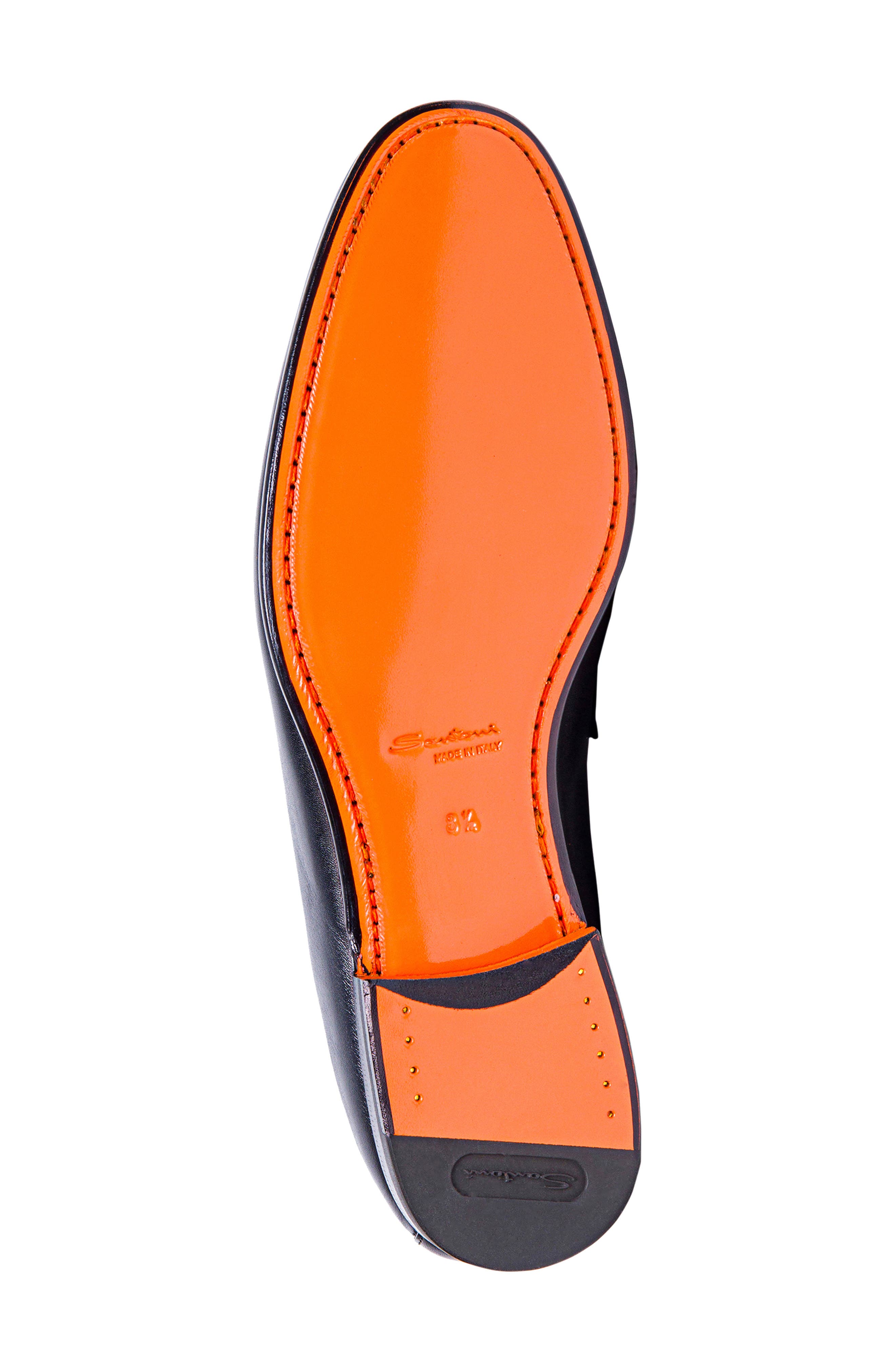 Santoni Saddle Bit Loafer, Alternate, color, 