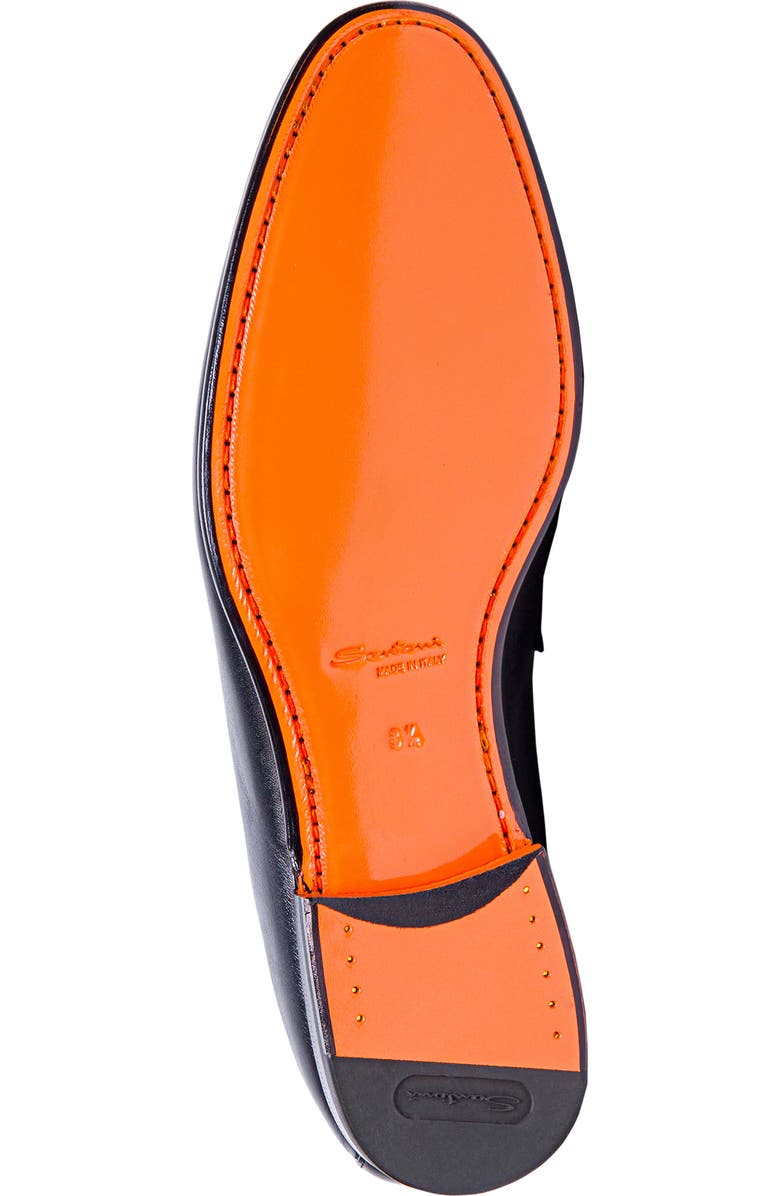 Santoni Saddle Bit Loafer, Alternate, color,