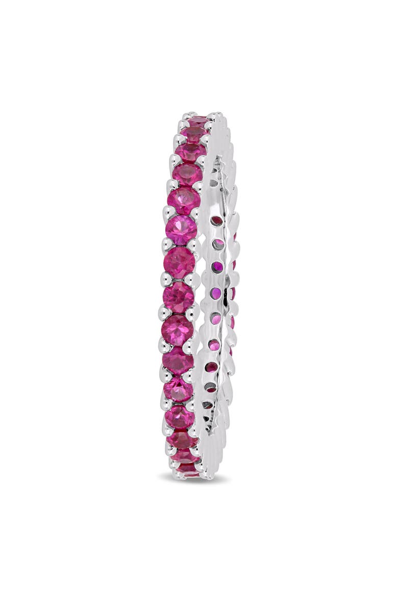 Pink Sapphire Eternity Band 14k, Alternate, color, Pink Sapphire