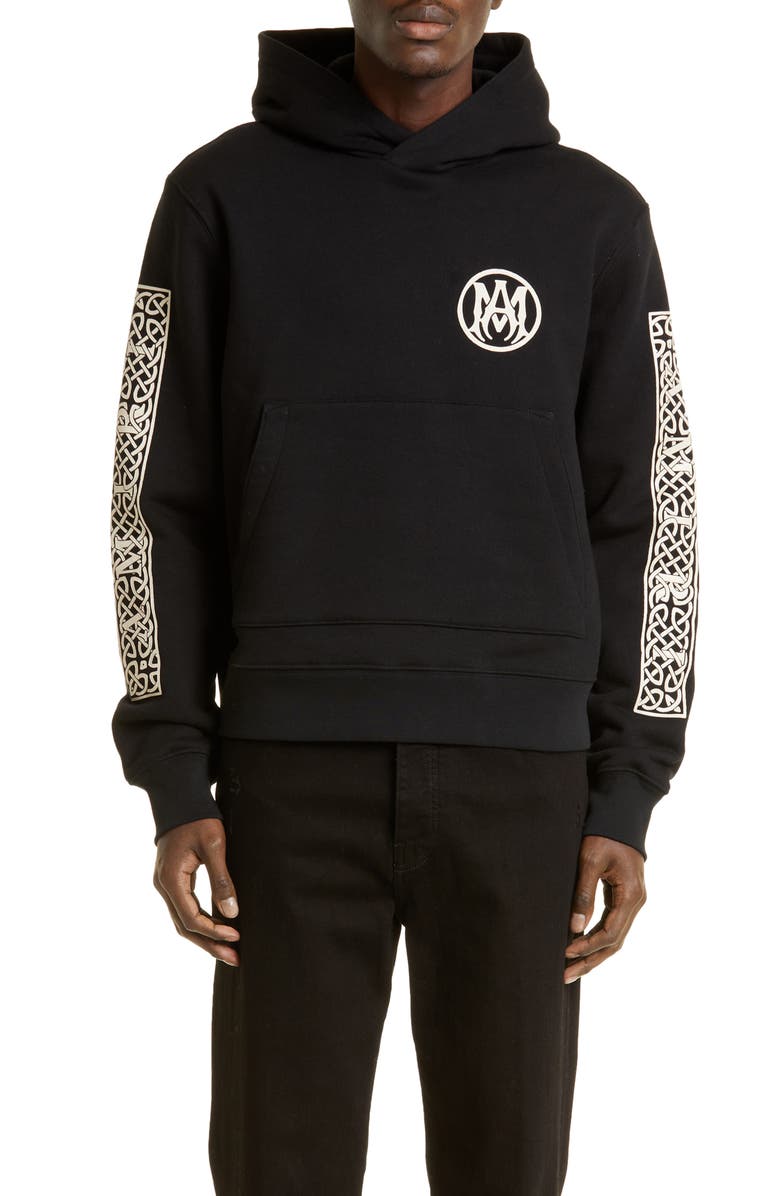 AMIRI Ouija<sup>®</sup> Board Cotton Graphic Hoodie, Main, color,
