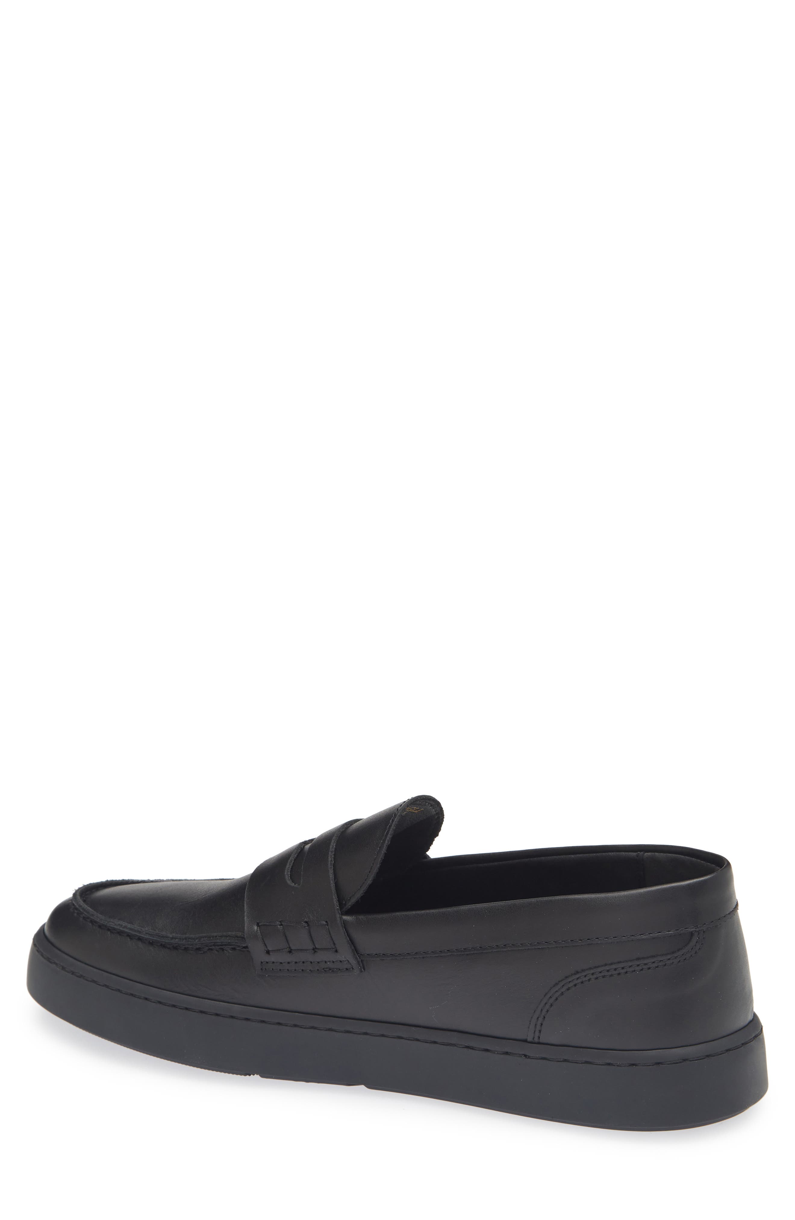 Bruno Magli Magnifico Slip-On Loafer, Alternate, color, Black/ Black