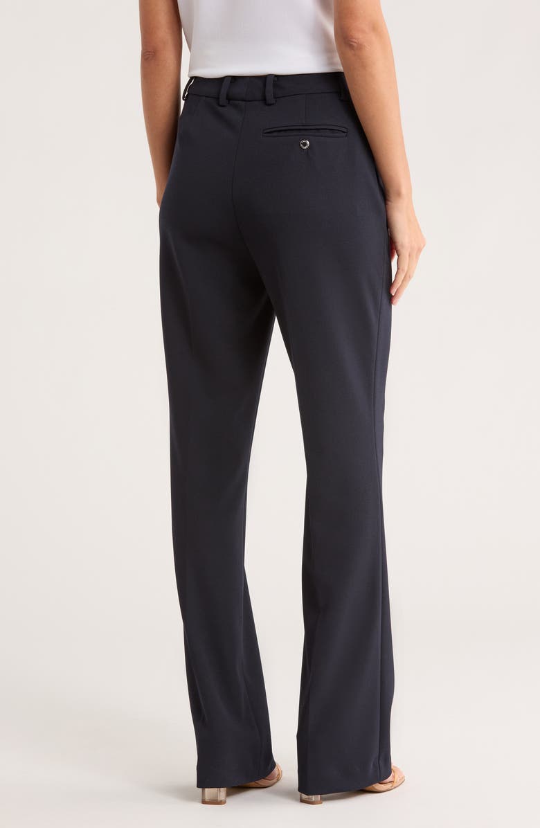 Calvin Klein Straight Leg Pants, Alternate, color, Navy