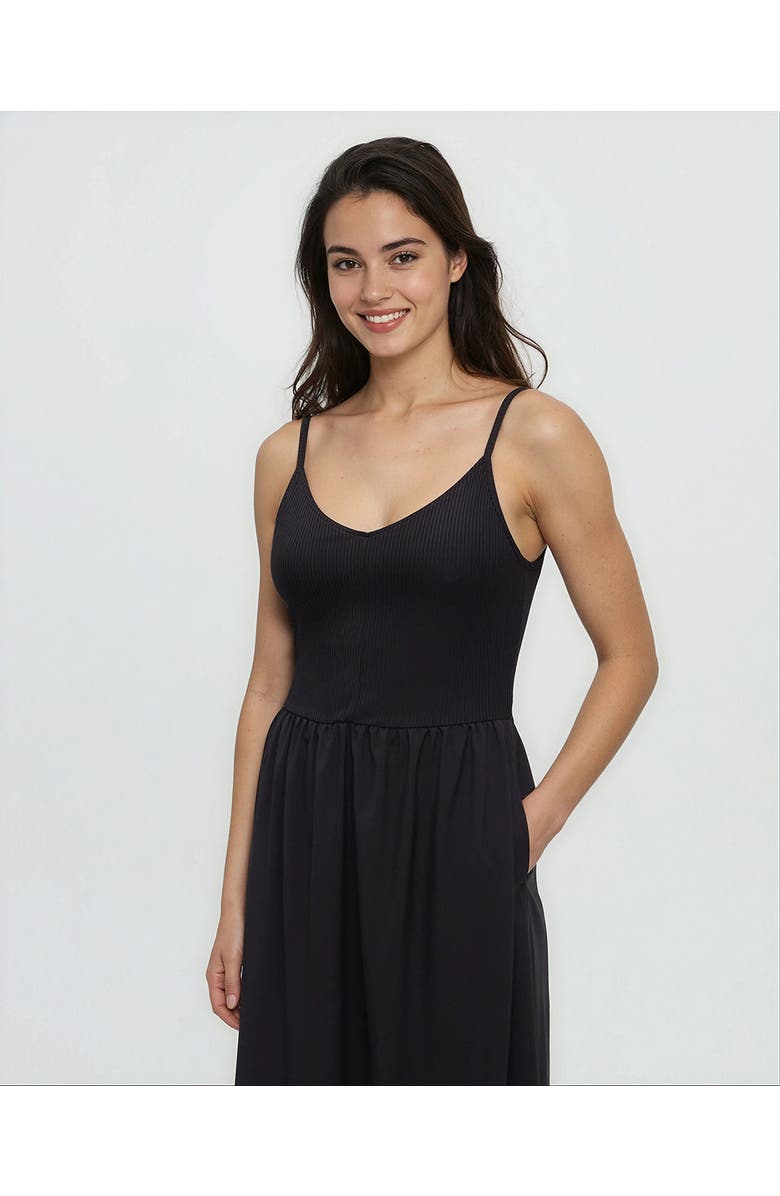 tentree Juneau Dress, Alternate, color, Meteorite Black