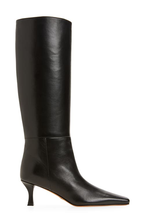 Proenza Schouler Leather Knee-high Boots In Black