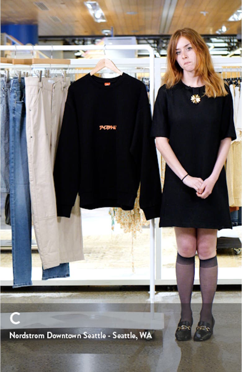 Cone Logo Embroidered Sweatshirt, sales video thumbnail